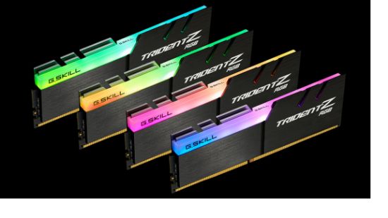 Picture of G.SKILL F4-3600C16Q-64GTZRC 64GB (4 x 16GB)/ PC4-28800 / DDR4 3600 Mhz/ Timings 16-19-19-39/ Voltage 1.35V/ TZ R