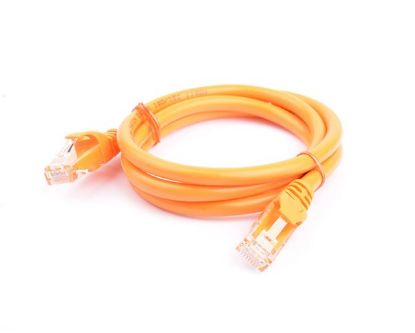 Picture of 8Ware CAT6A Cable 1.5m - Orange Color RJ45 Ethernet Network LAN UTP Patch Cord Snagless
