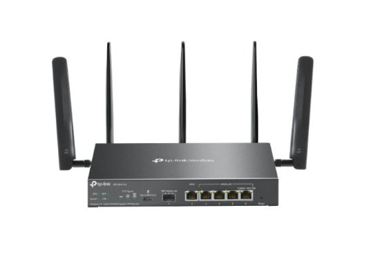 Picture of TP-Link ER706W-4G Omada 4G+ Cat6 AX3000 Gigabit VPN Router, 4G+, Dual Band Wi-fi 6, 6 Gigabit Ports (5 RJ45+1 SFP), 5 High-Gain Detach Ant.