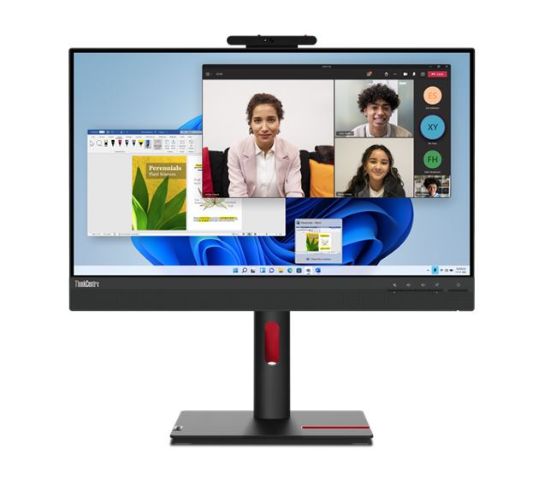 Picture of LENOVO ThinkCentre Tiny-in-One 23.8'/24' FHD TOUCH 60Hz 1920x1080 16:9 4ms Height Adjust Tilt Swivel Pivot Webcam Mic HDMI DP IPS USB3.2 Anti-glare