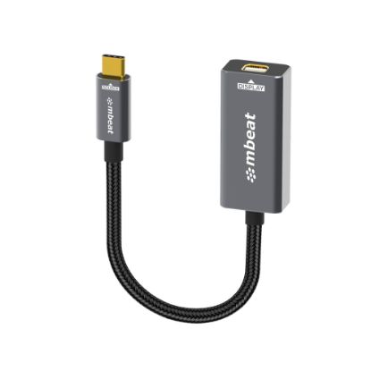 Picture of mbeat Tough Link USB-C to Mini DisplayPort Adapter  Host Interface: USB-C 3.2 Gen 2 Up to 4K@60Hz (3840×2160) Product Weight: 19.2g