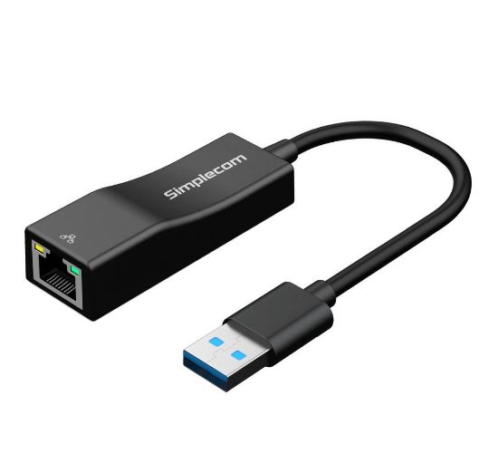Picture of Simplecom NU302 SuperSpeed USB 3.0 to RJ45 Gigabit 1000Mbps Ethernet Network Adapter