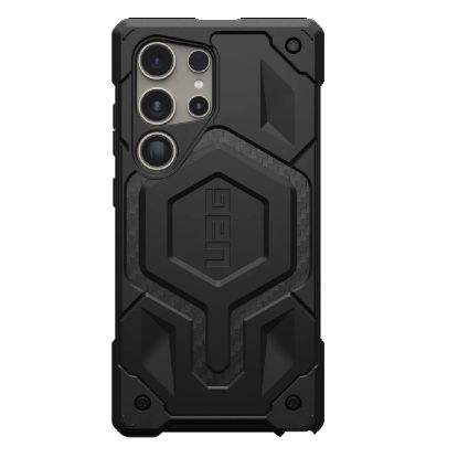 Picture of UAG Monarch Pro Magnetic Samsung Galaxy S24 Ultra 5G (6.8') Rugged Case - Carbon Fiber (214416114242), 10 Years Warranty