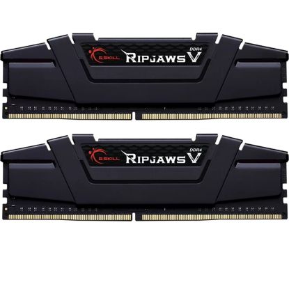 Picture of G.SKILL F4-4000C18D-16GVK 16GB (2 x 8GB)/ PC4-32000 / DDR4 4000 Mhz/ Timings 18-22-22-42/ Voltage 1.35V/ RipjawsV