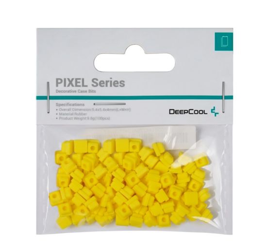 Picture of DeepCool PIXEL Decorative Case Bits - Yellow / CH160, CH360, CH360 DIGITAL, CH560, CH560 DIGITAL, CH780, MORPHEUS