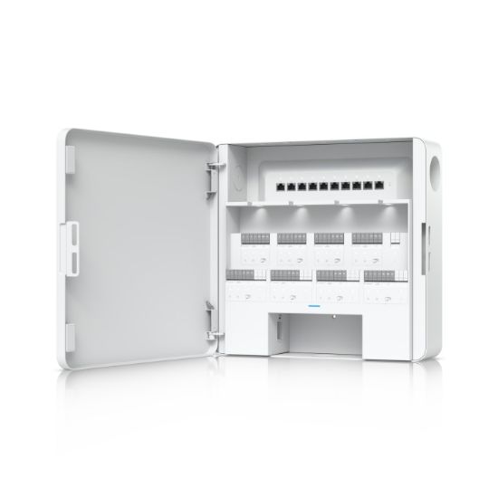 Picture of Ubiquiti Enterprise Access Hub, With Entry And Exit Control to Eight Doors, Battery Backup Support,(8) Lock terminals (12V or Dry)