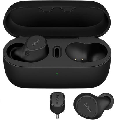 Picture of Jabra, Evolve2, Buds, MS Teams, USB-C, Professional, Pocketable Calls.True Wireless Earbudsengineered for Hybrid Working, 8 Hours Battery, 33with Case