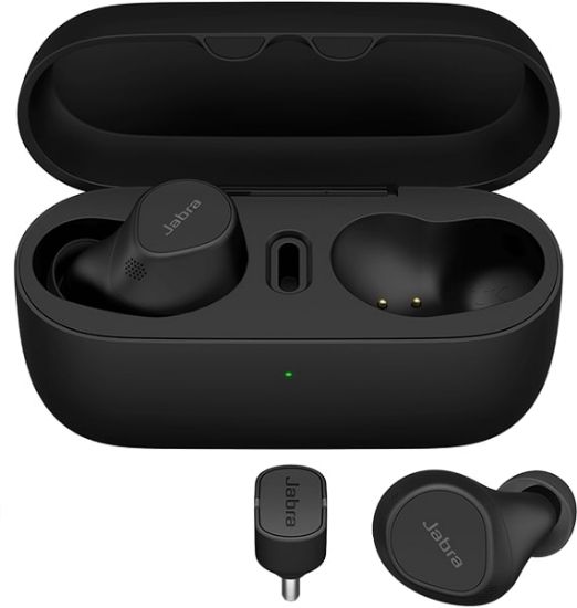Picture of Jabra, Evolve2, Buds, MS Teams, USB-C, Professional, Pocketable Calls.True Wireless Earbudsengineered for Hybrid Working, 8 Hours Battery, 33with Case
