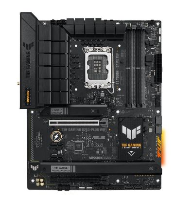Picture of ASUS B760 TUF GAMING B760-PLUS WIFI Intel LGA 1700 ATX Motherboard 128GB,DDR5,1xPCIe 5.0 x16, 3xM.2,4 xSATA,1xHDMI,1xDP,1xVGA.2.5Gb Ethernet