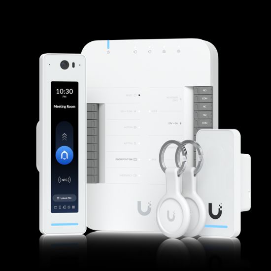 Picture of Ubiquiti UniFi Access Gen 2 Pro Starter Kit - Comprehensive UniFi Access Starter Kit - UniFi Dream Machine Pro required