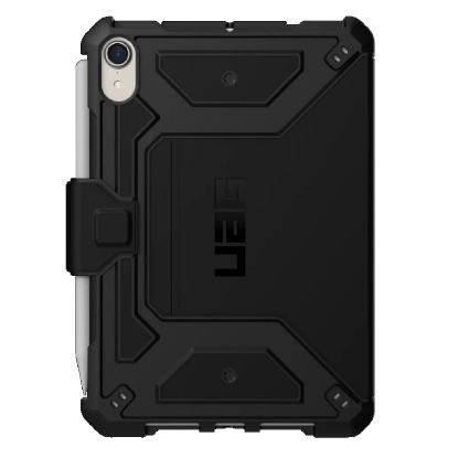 Picture of UAG Metropolis SE Apple iPad Mini (8.3') (6th Gen) - Black (12328X114040), DROP+ Military Standard, Soft Impact-Resistant Core, 1 Year Warranty