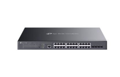 Picture of TP-Link SG3428XMPP Omada 24-Port Gigabit and 4-Port 10GE SFP+ L2+ Managed Switch with 16-Port PoE+ & 8-Port PoE++
