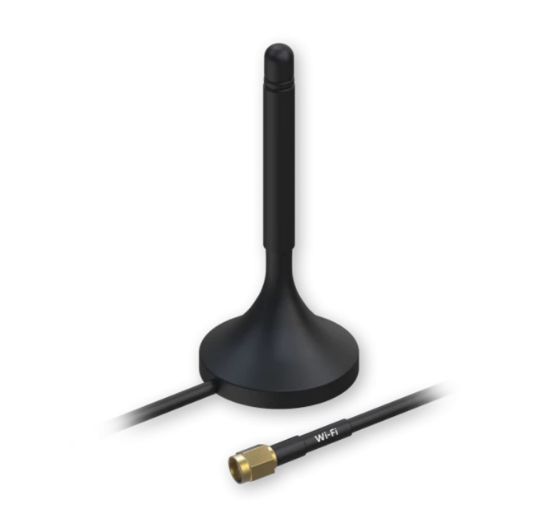 Picture of Teltonika WiFi Magnetic SMA Antenna - 2.4GHz 1.5m Cable Length