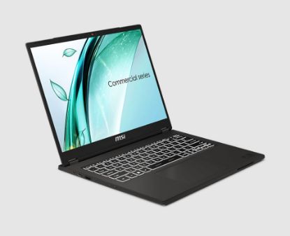 Picture of (Commercial) MSI Commercial Series Notebook 14' FHD Raptor Lake i7-13700H DDR IV 8GB*2  1TB SSD Windows11 Pro Intel Iris Xe Graphics