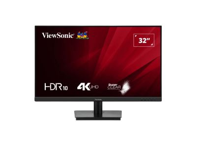 Picture of ViewSonic 32' VA3208 4K UHD 3840 x 2160, Superclear, HDR10, 2x HDMI and 1x DP, 3.5 Audio Port, Office Business Monitor Retail (LS)