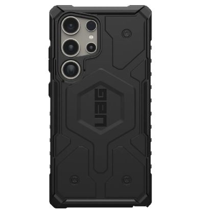 Picture of UAG Pathfinder Pro Magnetic Samsung Galaxy S24 Ultra 5G (6.8') Rugged Case - Black (214424114040), 18ft. Drop Protection (5.4M), 10 Years Warranty