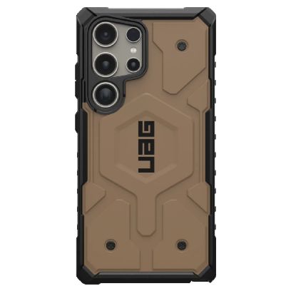 Picture of UAG Pathfinder Pro Magnetic Samsung Galaxy S24 Ultra 5G (6.8') Rugged Case - Dark Earth (214424118182), 18ft. Drop Protection (5.4M),10 Years Warranty