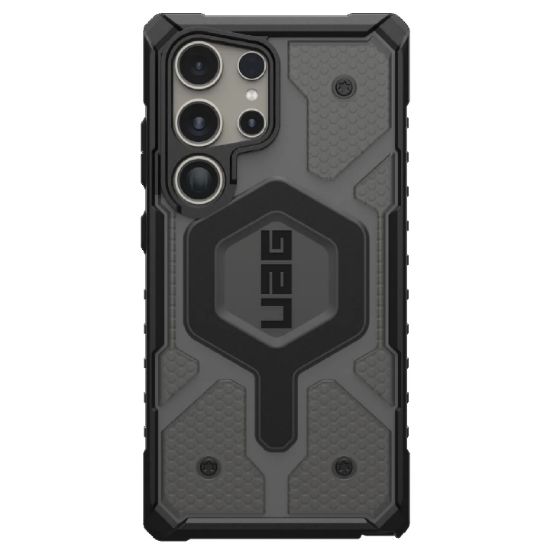 Picture of UAG Pathfinder Clear Pro Magnetic Samsung Galaxy S24 Ultra 5G (6.8') Rugged Case - Ash (214427113131), 18ft. Drop Protection (5.4M), 10 Years Warranty