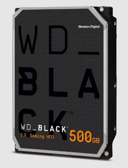 Picture of Western Digital WD Black 4TB 3.5' HDD SATA 6gb/s WD4006FZBX CMR Tech for Hi-Res Video Games 5yrs Wty