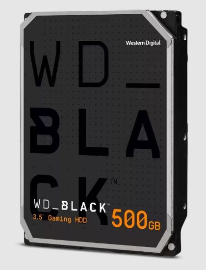 Picture of Western Digital WD Black 4TB 3.5' HDD SATA 6gb/s WD4006FZBX CMR Tech for Hi-Res Video Games 5yrs Wty