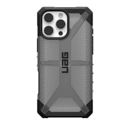 Picture of UAG Plasma Apple iPhone 16 Pro Max (6.9') Rugged Case - Ash (114478113131), 16ft. Drop Protection (4.8M), Raised Screen Surround, 10 Years Warranty