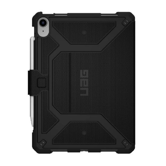 Picture of UAG Metropolis Apple iPad (11.0') 11th Gen (A16) / iPad 10th Gen (10.9') Folio Rugged Case (Black) - DROP+ Military Standard, 1 Year Warranty