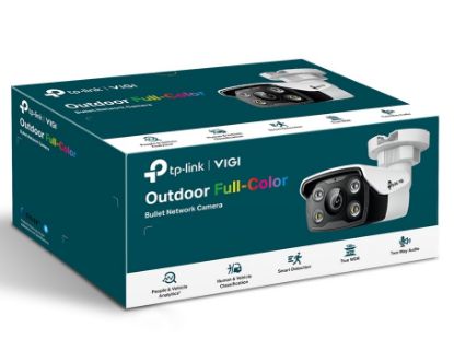 Picture of TP-Link VIGI 5MP C350(6mm) Full-Colour Bullet Network Camera 6mm Lens, Two-Way Audio, Smart Detection