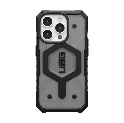 Picture of UAG Pathfinder MagSafe Apple iPhone 15 Pro (6.1') Rugged Case - Ash (114281113131),18ft. Drop Protection (5.4M), Tactical Grip, 10 Years Warranty