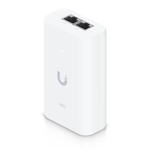 Picture of Ubiquiti U-PoE++ Adapter, Power UniFi PoE++ Devices With Wireless Mesh Application, Offload PoE Switch Power Dependencies, Max PoE+ 60W