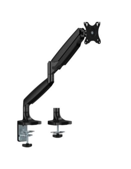 Picture of Brateck LDT82-C012 SINGLE SCREEN HEAVY-DUTY GAS SPRING MONITOR ARM For most 17'~45' Monitors, Matte Black(New)