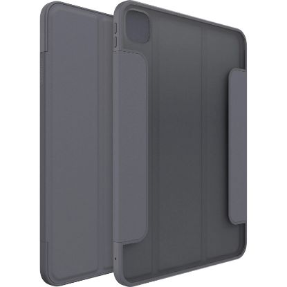 Picture of OtterBox Symmetry Folio Apple iPad Pro M4 (11') (5th Gen) Case Thunderstorm (Clear/Dark Grey) - (77-95257), Multi-Position Stand, 7 Years Warranty
