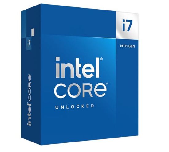 Picture of Intel i7 14700K CPU 4.3GHz (5.6GHz Turbo) 14th Gen LGA1700 20-Cores 28-Threads 33MB 125W UHD Graphic 770 Unlocked Retail Raptor Lake no Fan