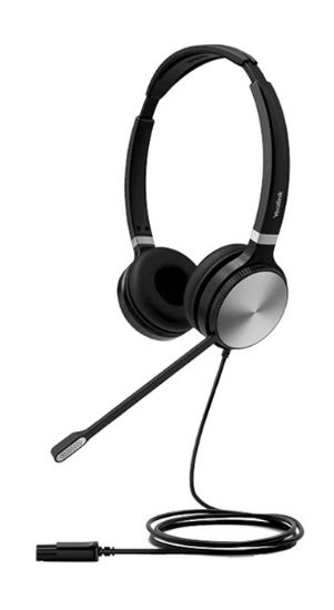 Picture of Yealink YHD362 Premium Wideband QD Dual Headset for Yealink IP Phones, QD Cord not Included, Noise Canceling Technique