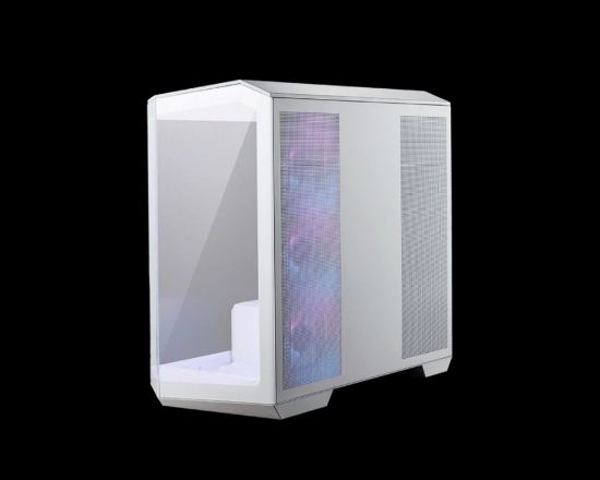 Picture of MSI MAG PANO M100R PZ WHITE Micro ATX Case, 1x USB 3.2, 2x USB 2.0, 1x Audio, 1x Mic, 4x PCI-E, 2x 2.5', 2x 3.5', Micro ATX / Mini ITX(NEW)