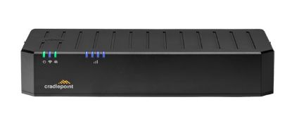 Picture of Cradlepoint E100 Enterprise Branch Router, 5G, Firewall, 4x SMA connectors 5x GbE Ethernet Ports, Dual Band Wi-Fi 5, 1-Year NetCloud Essentials Plan