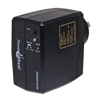Picture of PowerShield DC Mini 12V DC 18W (1.5A) Plug Pack UPS, compact and efficient power backup for small DC devices
