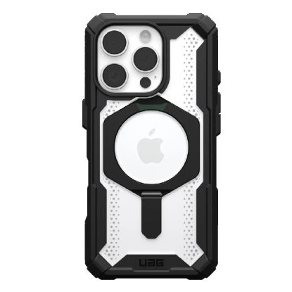 Picture of UAG Plasma XTE MagSafe Apple iPhone 16 Pro Max (6.9') Rugged Case - Black/Clear (11447511404G), 20ft. Drop Protection (4.8M), 1 Year Warranty