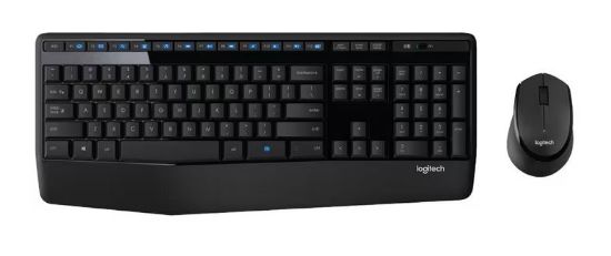 Picture of Logitech MK345 Wireless Keyboard & Mouse Combo Full Size 12 Media Key Long Battery Life Comfortable (NEW!!)