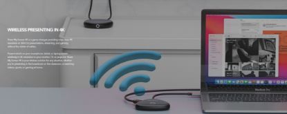 Picture of Verbatim 4K Wireless USB-C HDMI Adapter Dongle -Share My Screen Mirror Image. Compact and Ultra Portable. Windows, Linux Mac 10.2 support