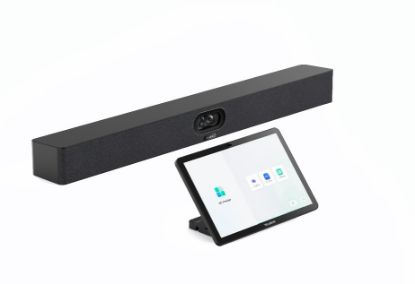 Picture of Yealink MeetingBar A40 Microsoft Teams and Zoom Rooms on Android, Small to Medium Room, CTP25 Touch Console with Sharing and BYOD (NO WIRELESS BYOD)