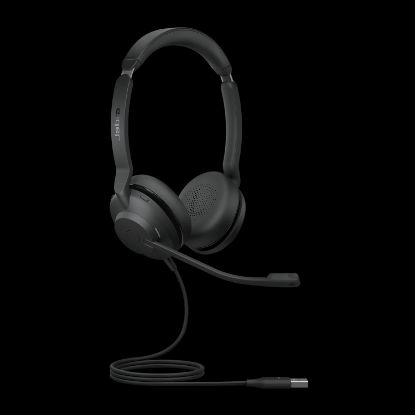 Picture of Jabra Evolve2 30 SE Wired USB-A UC Stereo Headset, Lightweight & Durable, Noise Isolating Ear Cushions, Plug-and-play, 2-Mic Technology, 2Yr Warranty