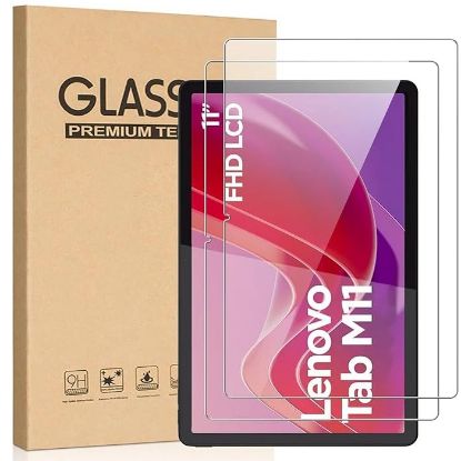 Picture of USP Lenovo Tab M11 (11') Premium Tempered Glass Screen Protector - Anti-Glare, Durable, Scratch Resistant, Dust Repelling, Ultra Clear, Non-Adhesive