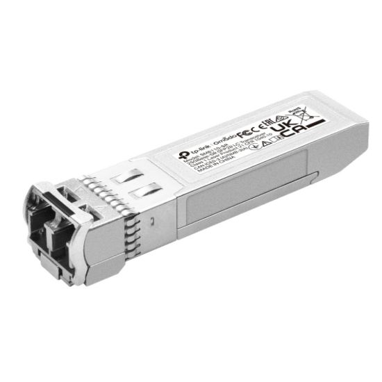 Picture of TP-Link SM6110-SR Omada 25GBase-SR SFP28 LC Transceiver, Compatible with switches with 25G ports like SX6632YF; and 10G ports like SG3428X and SG3452X