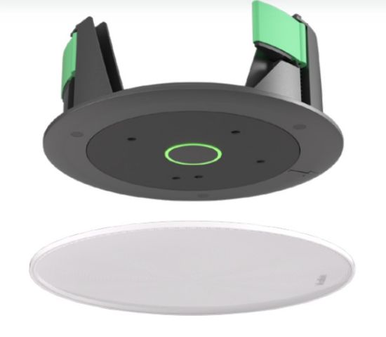 Picture of Yealink CMKit-121, Including 1x CM20 , 2xCS10 , 1xRCH40 E2, comprehensive package designed as the core setup for the Yealink audio ceiling solution