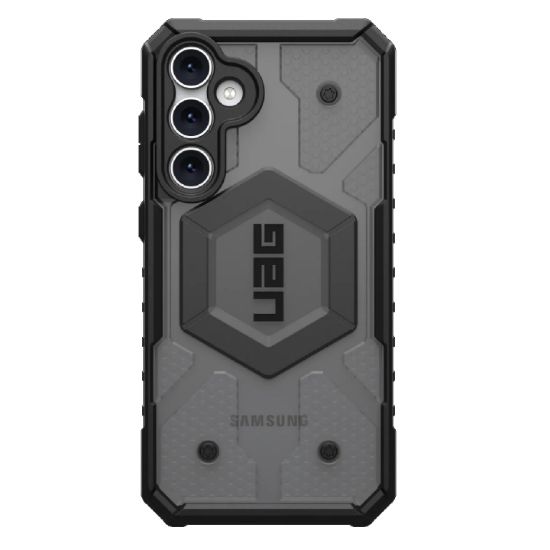 Picture of UAG Pathfinder Clear Samsung Galaxy S23 FE 5G (6.4') Rugged Case - Ash (214410113131), 18ft. Drop Protection (5.4M), 10 Years Warranty