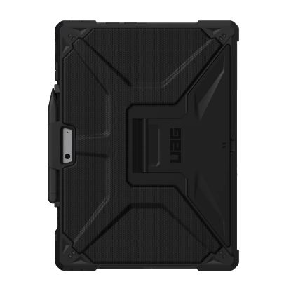 Picture of UAG Metropolis Microsoft Surface Pro 11/Pro 10/Pro 9 Rugged Case - Black (324013114040), DROP+ Military Standard, Armored Shell, 10 Years Warranty