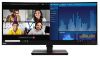 Picture of LENOVO ThinkVision P34W-20 34' 60Hz QHD IPS Monitor 4K 3440x1440 21:09 4ms Height Adjustable Tilt Swivel 100W PD HDMI DP LAN USB Speakers VESA 3yrs