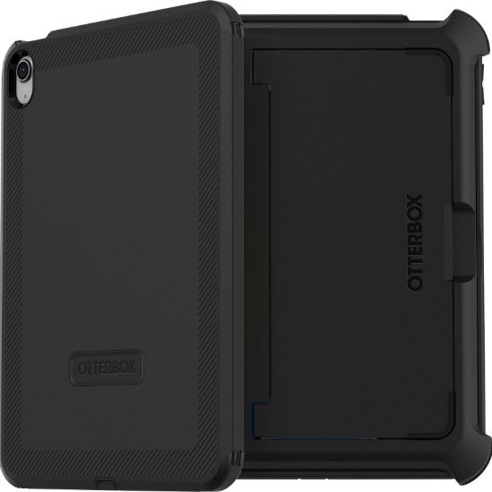 Picture of OtterBox Defender Apple iPad Air (11') (M3/M2) (7th/6th Gen) / iPad Air (10.9') (5th/4th Gen) Case Black- (77-95220), 7 Years Warranty