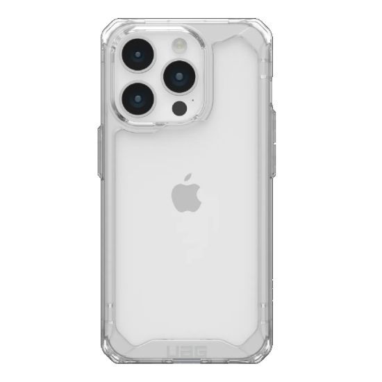 Picture of UAG Plyo Apple iPhone 15 Pro (6.1') Rugged Case - Ice (114285114343), 16ft. Drop Protection (4.8M), Raised Screen Surround, 10 Years Warranty