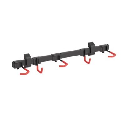 Picture of Brateck LBM09-03 CATCH-ALL WALL MOUNTED BIKE RACK FOR 3 BIKES (Black) (LS)